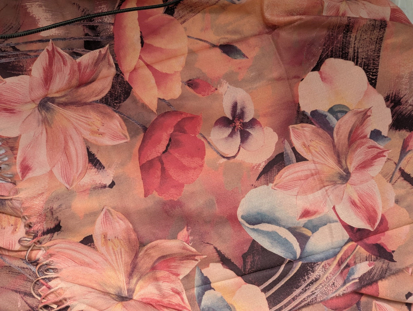 Floral Cashmere Shawl