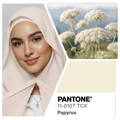 Chiffon Hijab with Magnetic Closure