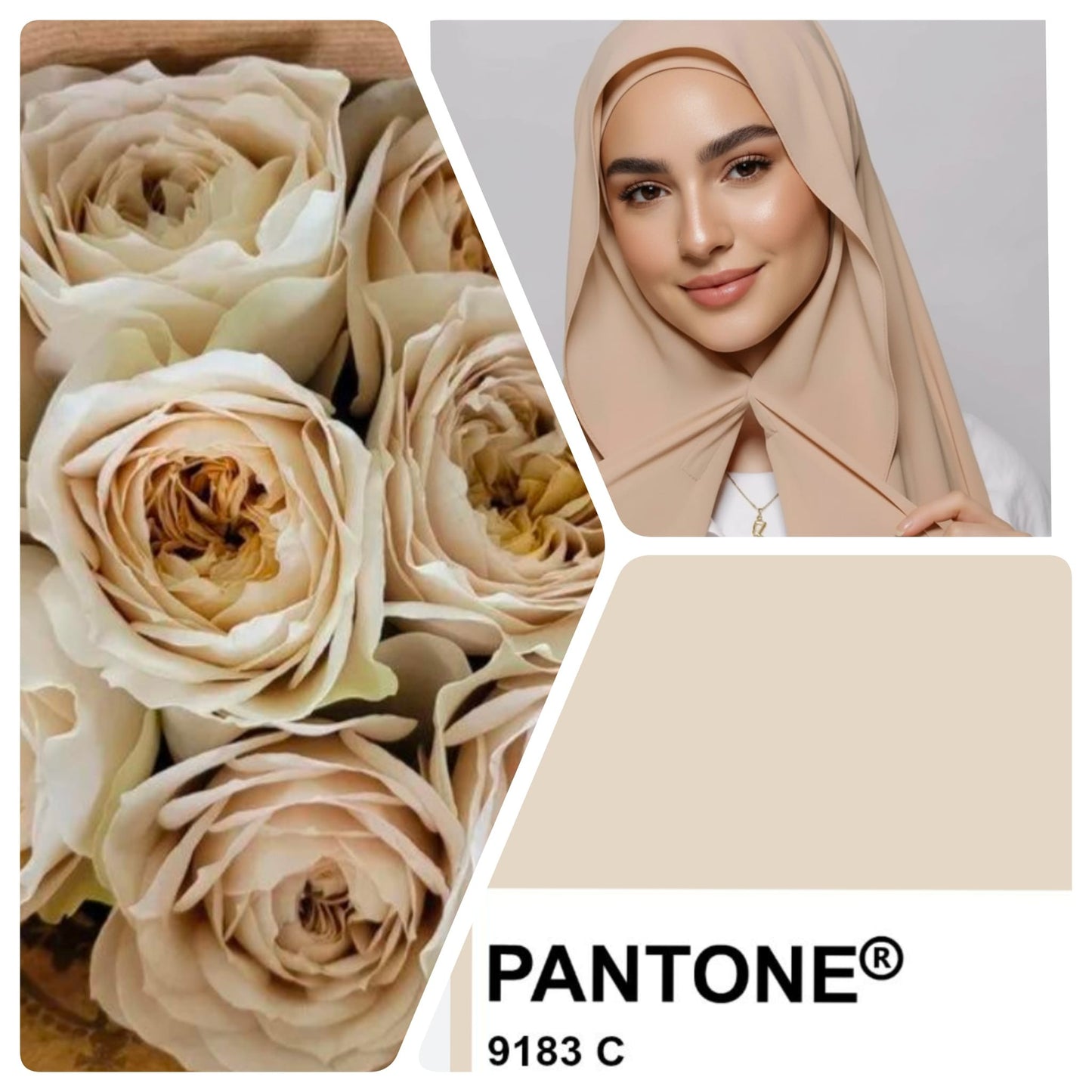 Chiffon Hijab with Magnetic Closure