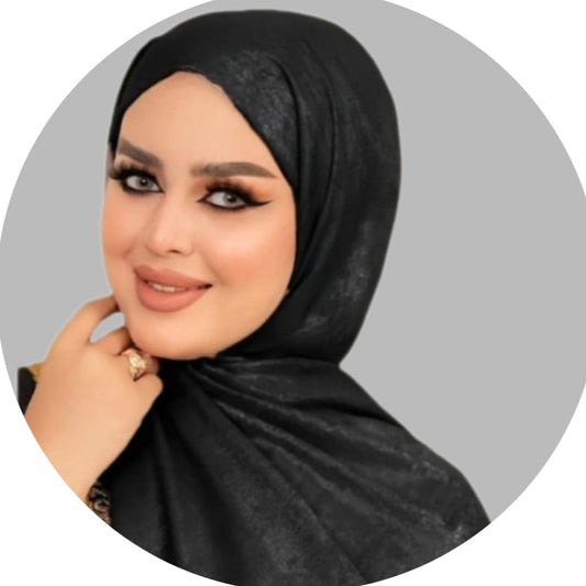 Hijab en satin