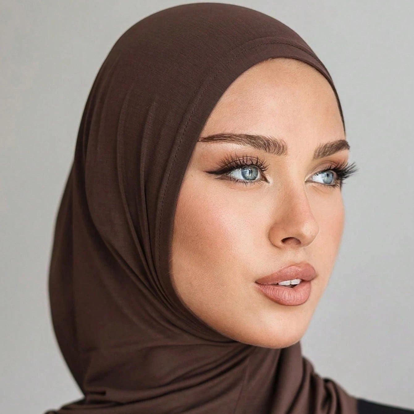 Instant Turban Bonnet_Marron