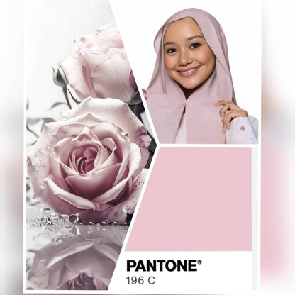 Hijab en mousseline avec fermoir magnétique