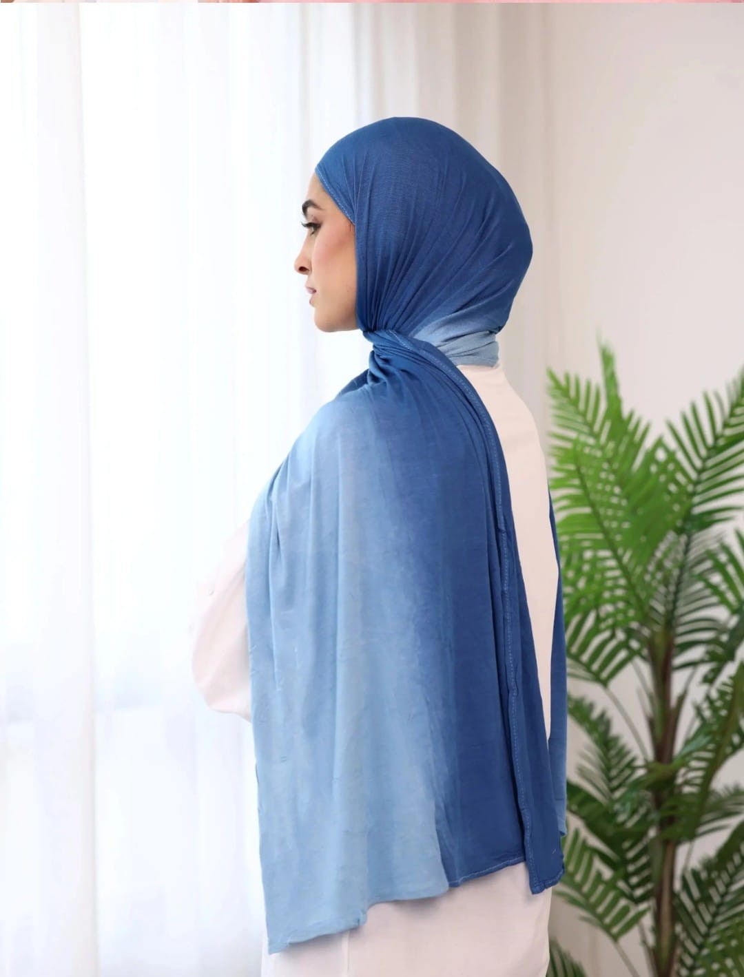 Long Modal Scarf – Hand-Painted Edition