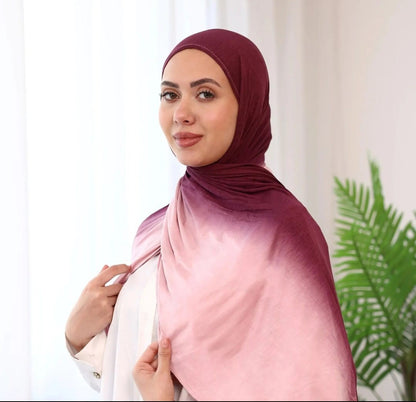 Long Modal Scarf – Hand-Painted Edition