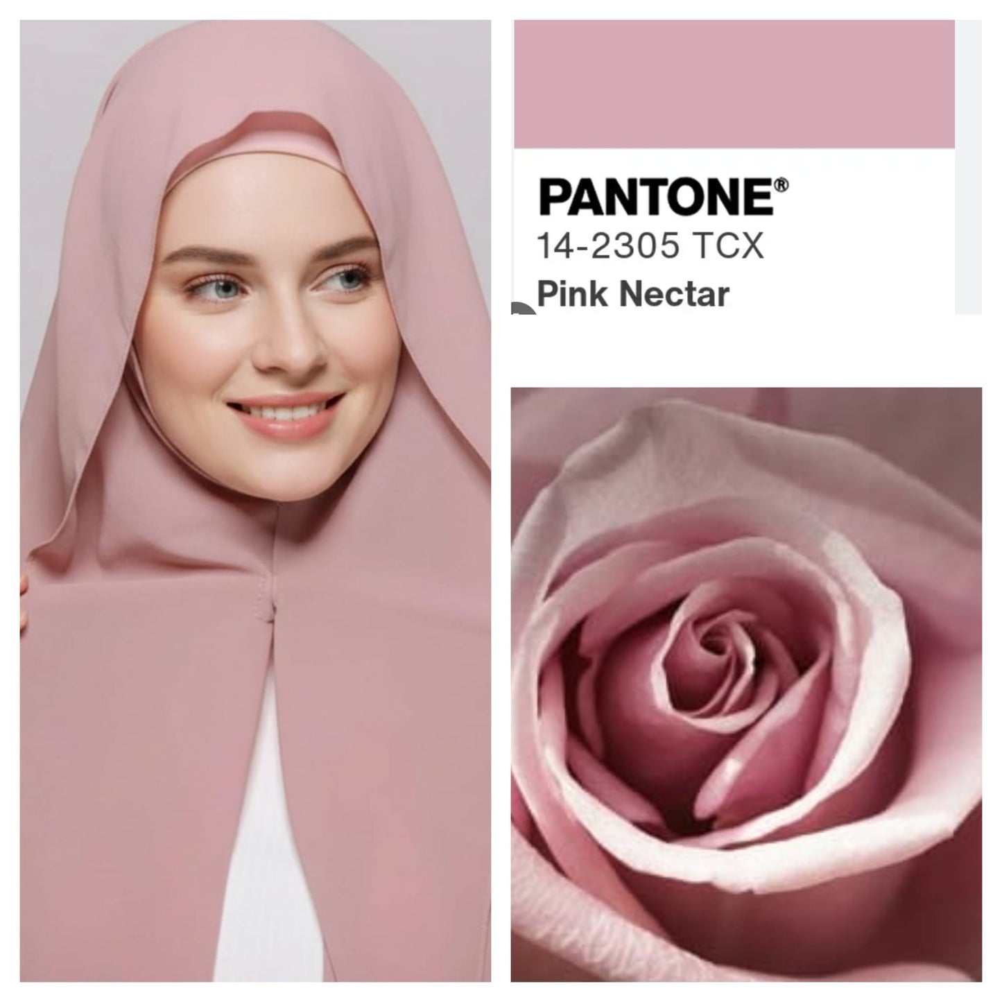 Chiffon Hijab with Magnetic Closure